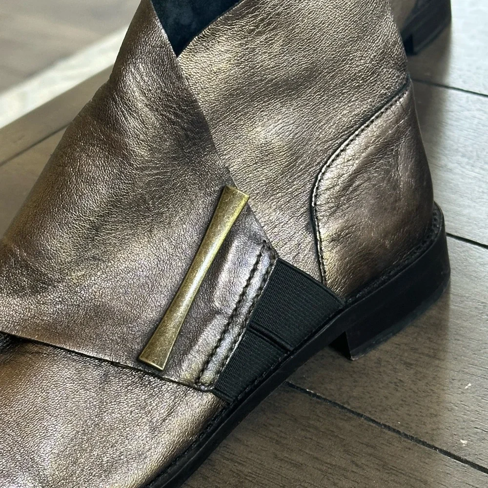 Johnston & Murphy Dark Brown Ankle Booties - Picture 10 of 10